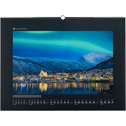Artikelbild 14 für KUNTH Monats-Wandkalender Hurtigruten 2026, Artikelnummer 575938