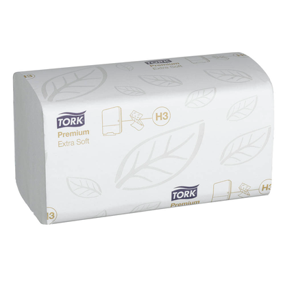 Artikelbild 2 für AKTION: TORK Papierhandtücher H3 Premium Extra Soft Zick-Zack-Falzung 2-lagig 2x 3.000 Tücher + GRATIS WMF Messerset Touch 2-tlg., Artikelnummer 400032