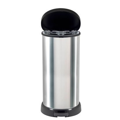 Artikelbild 7 für curver DECOBIN Mülleimer 40,0 l silbermetallic, Artikelnummer 701108