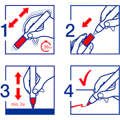 Artikelbild 3 für edding 4085 Kreidemarker weiß 1,0 - 2,0 mm, 1 St., Artikelnummer 495053