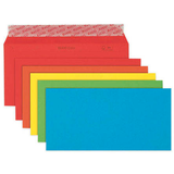 Artikelbild 1 für ELCO Briefumschläge DIN lang ohne Fenster farbsortiert haftklebend 20 St., Artikelnummer 334187