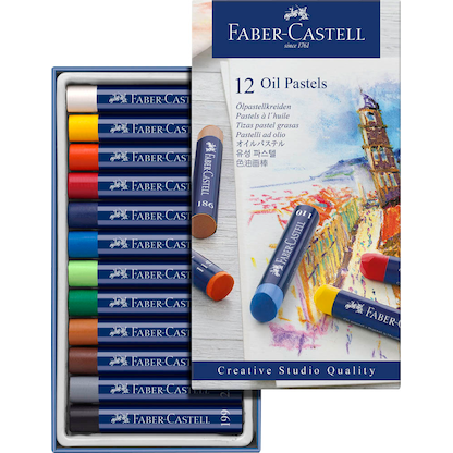 Artikelbild 13 für FABER-CASTELL Pastell Ölkreide farbsortiert 12 St., Artikelnummer 491718