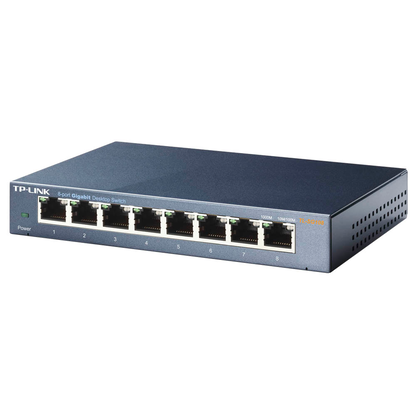 Artikelbild 3 für tp-link TL-SG108 Switch 8-fach, Artikelnummer 439737