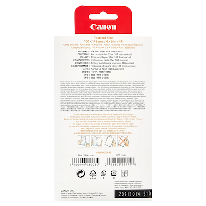 Artikelbild 6 für Canon Fotopapier-Set RP-108 10,0 x 14,8 cm glänzend 1 Set, Artikelnummer 391817