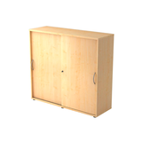 Artikelbild 1 für HAMMERBACHER Schiebetürenschrank 1753S, V1753S/3/3/BM ahorn 2 Fachböden 120,0 x 40,0 x 110,0 cm, Artikelnummer 375909