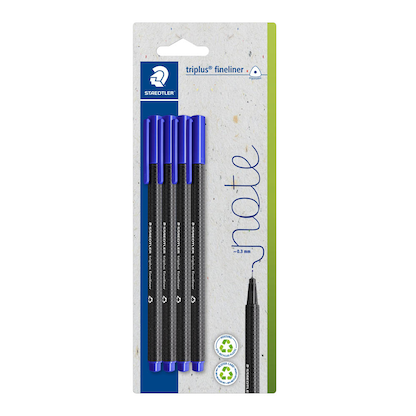 Artikelbild 17 für STAEDTLER triplus® Fineliner blau 0,3 mm, 4 St., Artikelnummer 619649