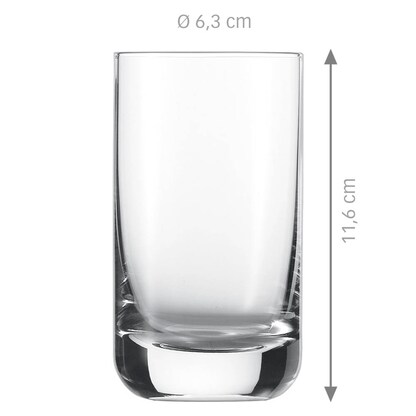 Artikelbild 2 für Schott Zwiesel Trinkglas Convention 255,0 ml, 6 St., Artikelnummer 548077