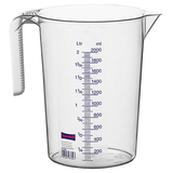 Artikelbild 1 für hünersdorff Messbecher transparent, Artikelnummer 678316
