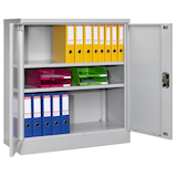 Artikelbild 1 für Gürkan Metallschrank 109941 lichtgrau 92,0 x 42,0 x 100,0 cm, zerlegt, Artikelnummer 220691