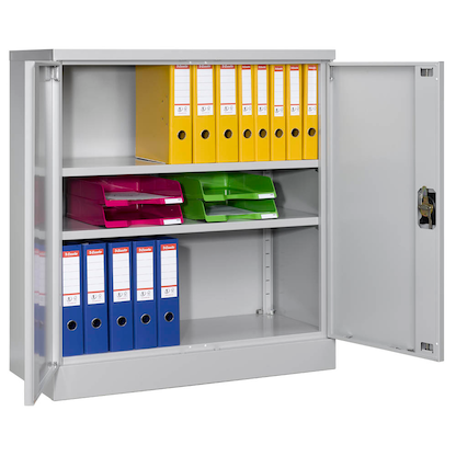 Artikelbild 2 für Gürkan Stahlschrank 109941 lichtgrau 92,0 x 42,0 x 100,0 cm, zerlegt, Artikelnummer 220691