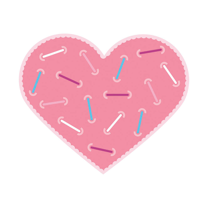 Artikelbild 13 für folia Bastelset Flecht- und Webemotive mehrfarbig, Artikelnummer 192142