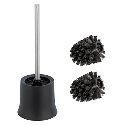 Artikelbild 12 für AKTION: WENKO WC-Garnitur schwarz Kunststoff, Artikelnummer 529657