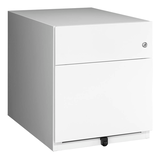 Artikelbild 1 für BISLEY Note Rollcontainer verkehrsweiß 2 Auszüge 42,0 x 56,5 x 49,5 cm, Artikelnummer 272524