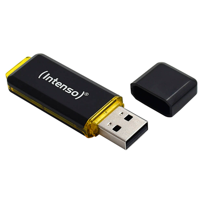 Artikelbild 9 für Intenso USB-Stick High Speed Line schwarz, gelb 64 GB, Artikelnummer 659108