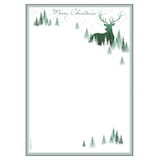 Artikelbild 1 für SIGEL Weihnachtsbriefpapier Christmas Forest Motiv DIN A4 90 g/qm 25 Blatt, Artikelnummer 187514