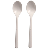 Artikelbild 1 für circulware RESBONSIBLES Mehrweg-Kaffeelöffel, Kunststoff weiß, 50 St., Artikelnummer 889313