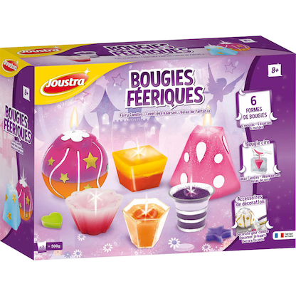 Artikelbild 2 für Joustra® Wachsgießen-Set Feenkerzen mehrfarbig, Artikelnummer 300669