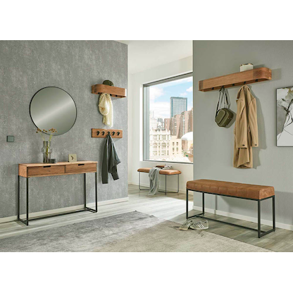 Artikelbild 3 für HAKU Möbel Wandgarderobe 52979 akazie Holz 5 Haken 60,0 x 15,0 cm, Artikelnummer 340309