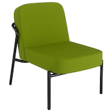 Artikelbild 1 für medso powered by PAPERFLOW Sessel MEDSO S Rund grün schwarz Kunststoff, 1 St., Artikelnummer 522054