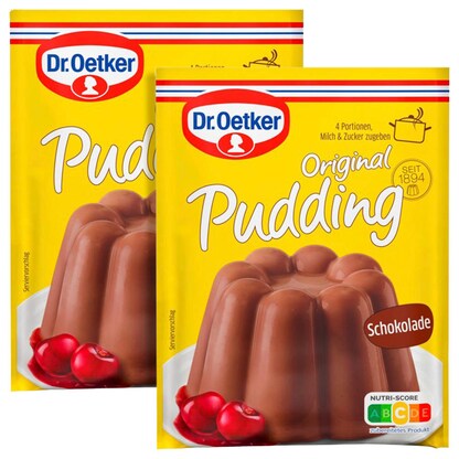Artikelbild 14 für Dr. Oetker Original Schokolade Puddingpulver 2x 44,5 g, Artikelnummer 627577