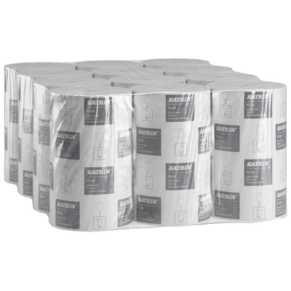 Artikelbild 2 für 12 KATRIN Handtuchrollen 2-lagig weiß, Artikelnummer 653198