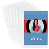 Artikelbild 1 für 100 VON LEITZ Prospekthüllen DIN A4 transparent genarbt 0,065 mm, Artikelnummer 635419