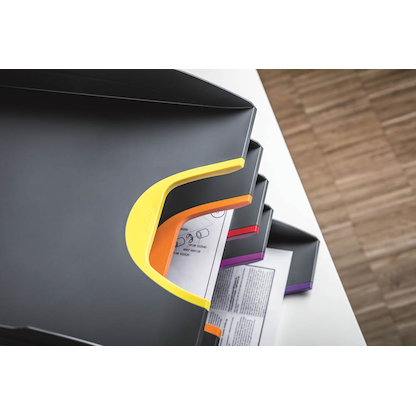 Artikelbild 3 für 5 DURABLE Briefablagen VARICOLOR® dunkelgrau, Artikelnummer 163063