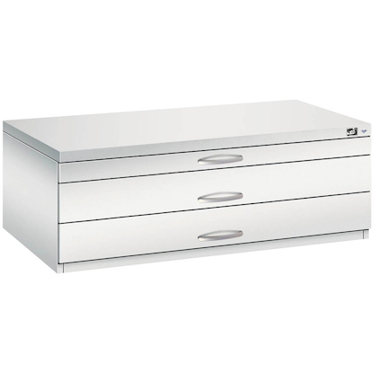 Artikelbild 4 für CP 7100 Planschrank lichtgrau 3 Schubladen 110,0 x 76,5 x 42,0 cm, Artikelnummer 682125