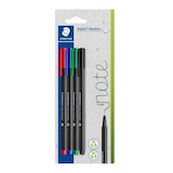 Artikelbild 1 für STAEDTLER triplus® Fineliner farbsortiert 0,3 mm, 4 St., Artikelnummer 619678
