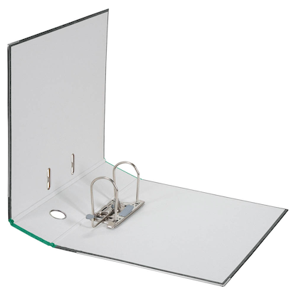 Artikelbild 2 für FALKEN Recycling Ordner grün marmoriert stabile Pappe 8,0 cm DIN A4, Artikelnummer 872270