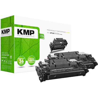 Artikelbild 18 für KMP H-245XD schwarz Toner kompatibel zu HP 26X; Canon 052H(CF226XD; 2200C002), 2er-Set, Artikelnummer 506374