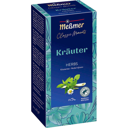 Artikelbild für Meßmer Kräuter Tee 25 Portionen, Artikelnummer 723474