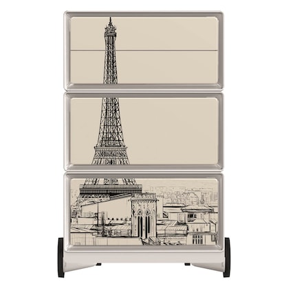 Artikelbild 3 für PAPERFLOW easyBox Business Rollcontainer weiß, bunt 4 Auszüge 39,0 x 43,6 x 64,2 cm, Artikelnummer 215289