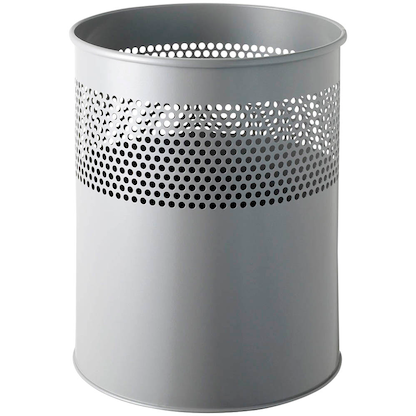 Artikelbild für helit Papierkorb 15,0 l grau, Artikelnummer 629295