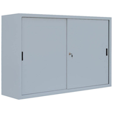 Artikelbild 1 für LÜLLMANN Schiebetürenschrank, 550150 lichtgrau 2 Fachböden 160,0 x 45,0 x 109,0 cm, Artikelnummer 183154