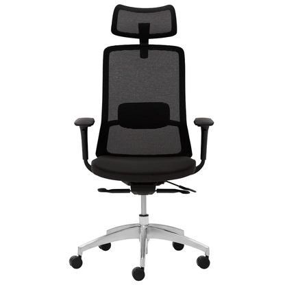 Artikelbild 2 für Mayer Bürostuhl, 2482_KS Stoff schwarz, Gestell alu, Artikelnummer 322657