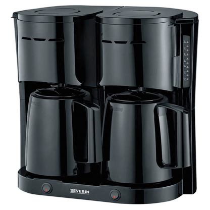 Artikelbild 5 für SEVERIN KA9315 Kaffeemaschine schwarz, 2x 8 Tassen, Artikelnummer 977607
