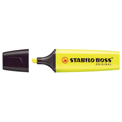 Artikelbild 3 für AKTION: STABILO BOSS ORIGINAL Textmarker gelb, 5 St., Artikelnummer 634313