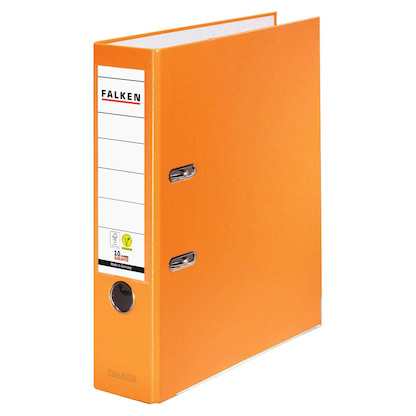 Artikelbild für FALKEN Color Ordner orange Kunststoff 8,0 cm DIN A4, Artikelnummer 872224