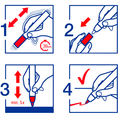 Artikelbild 6 für edding 4090 Kreidemarker weiß 4,0 - 15,0 mm, 1 St., Artikelnummer 824108