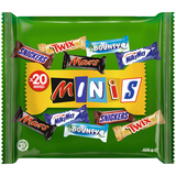Artikelbild 1 für MINiS MIXED Minis Schokoriegel 20 St./400,0 g, Artikelnummer 281008