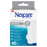 Artikelbild 1 für Nexcare™ Pflaster Soft Touch Universal N0540ASNEW weiß, 40 St., Artikelnummer 154326