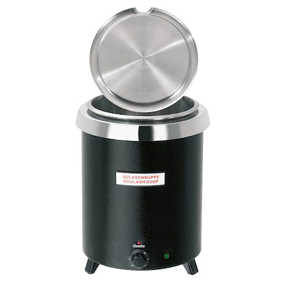 Artikelbild 2 für Bartscher Warmhaltetopf Suppentopf Club schwarz 8,5 l 400 W, Artikelnummer 425296