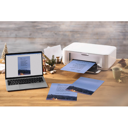 Artikelbild 4 für SIGEL Weihnachtsbriefpapier Christmas Chapel Motiv DIN A4 90 g/qm 100 Blatt, Artikelnummer 627564