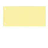 Artikelbild 1 für office discount Trennstreifen gelb, 190 g Karton, 100 St., Artikelnummer 432094