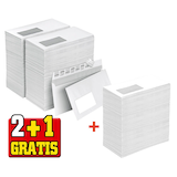 Artikelbild 1 für 2 + 1 GRATIS: office discount Briefumschläge DIN lang mit Fenster weiß haftklebend 2x 500 St. + GRATIS 1x 500 St., Artikelnummer 318168