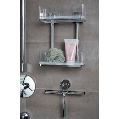 Artikelbild 7 für WENKO Quadro Duschregal Edelstahl, rostfrei, Artikelnummer 528804