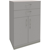 Artikelbild 1 für fm Aktenschrank Sidney, 4260267328651 lichtgrau 1 Fachboden 80,0 x 44,2 x 113,3 cm, Artikelnummer 371912