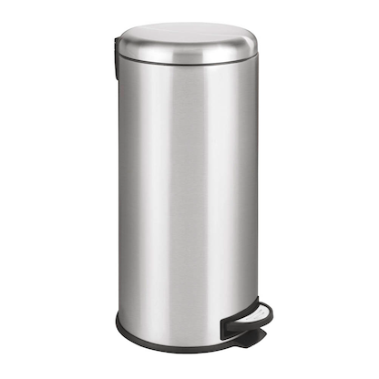 Artikelbild 3 für WENKO Leman Mülleimer 30,0 l silber, Artikelnummer 804843