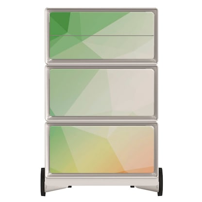 Artikelbild 3 für PAPERFLOW easyBox Business Rollcontainer weiß, bunt 4 Auszüge 39,0 x 43,6 x 64,2 cm, Artikelnummer 214819